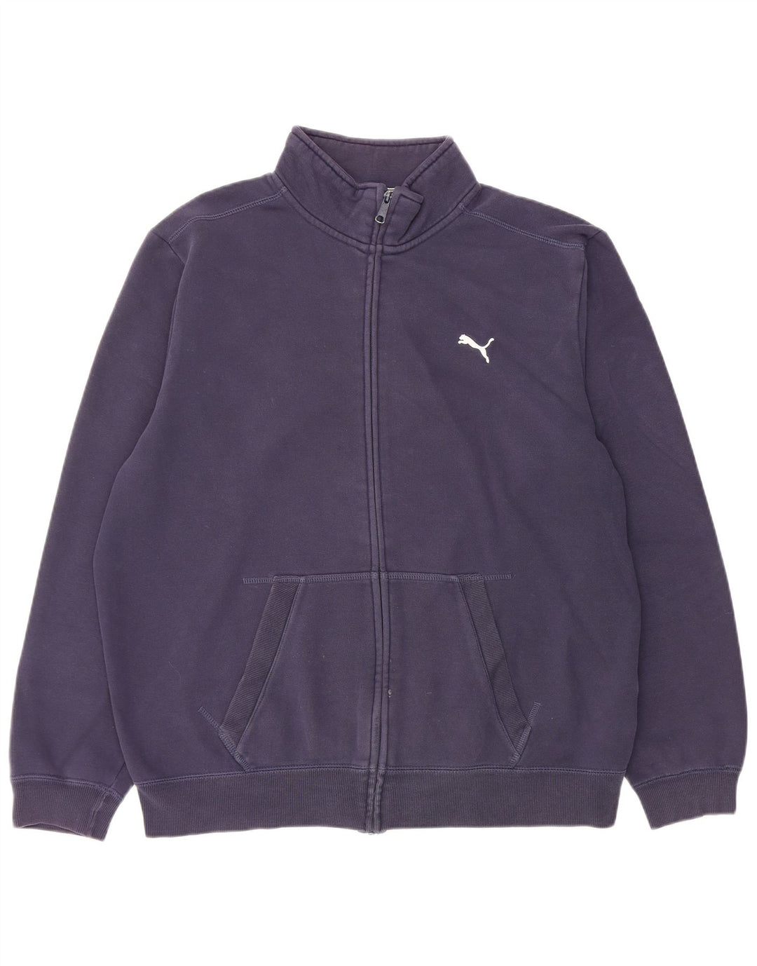Jachetă de trening pentru bărbați Puma, XL, bumbac, albastru bleumarin