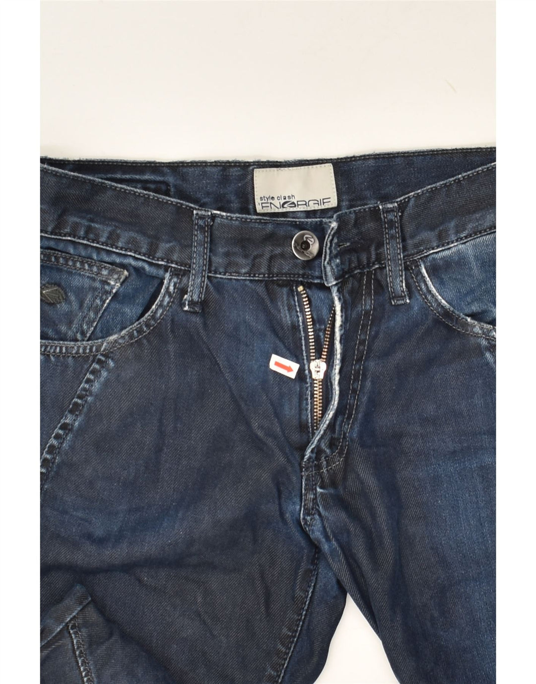ENERGIE Womens Straight Jeans W30 L26 Blue Cotton | Vintage Energie | Thrift | Second-Hand Energie | Used Clothing | Messina Hembry 