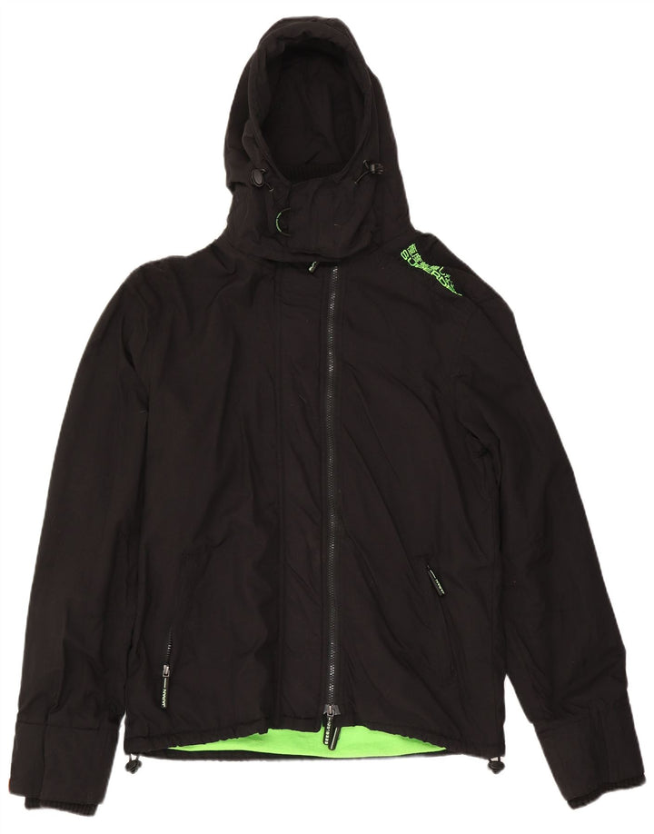 Jachetă de vânt pentru bărbați Superdry UK 42 XL Nylon negru