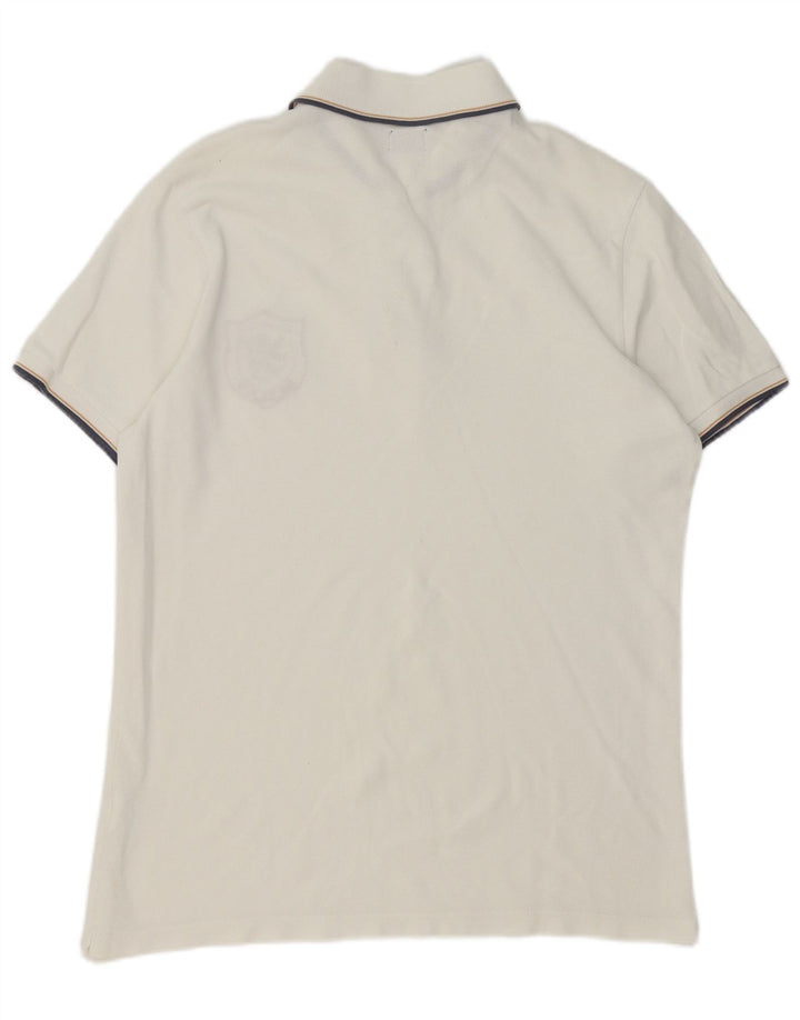 Tricou polo pentru bărbați Replay, XL, alb, din bumbac, clasic