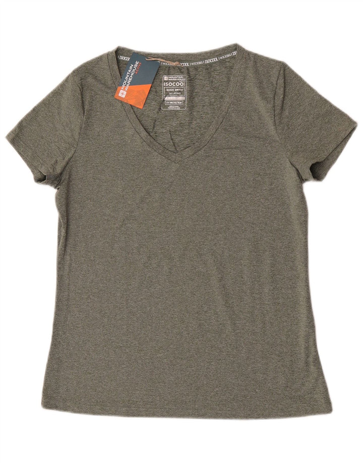Tricou pentru femei Mountain Warehouse Top UK 10 Small Green Flecked Polyester
