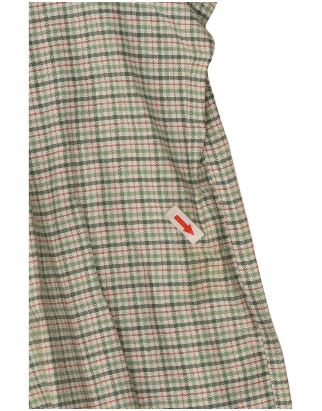 Cămașă de flanel pentru bărbați, înaltă, cu croială relaxată, XL, bumbac verde check