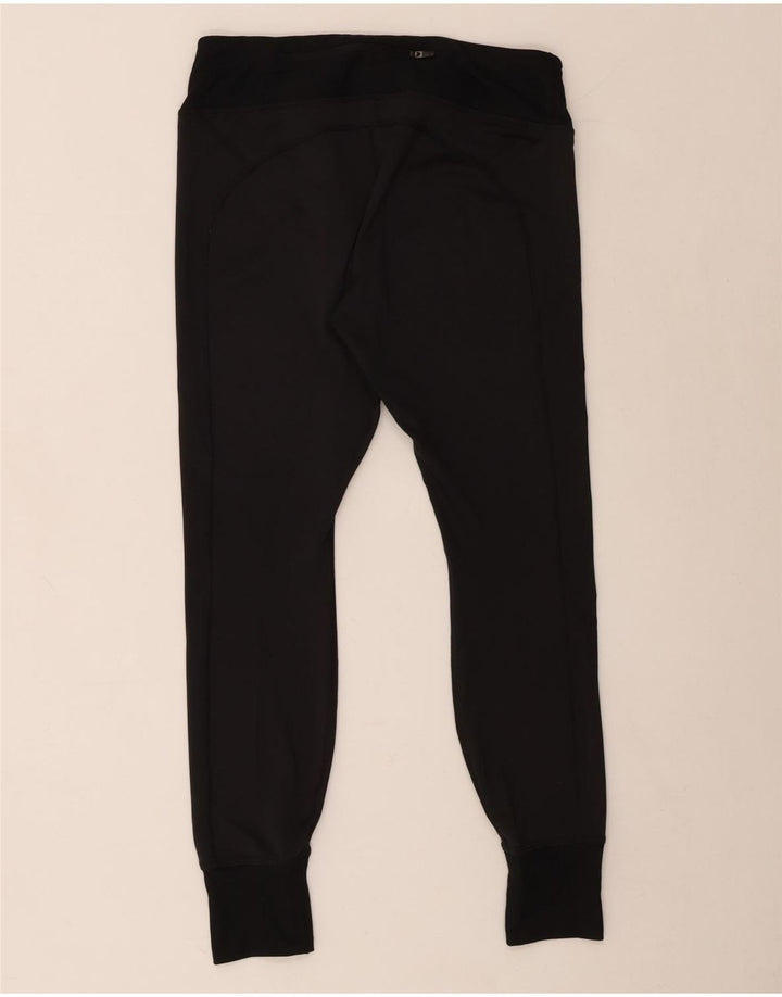 Leggings grafic Nike pentru femei UK 14, mare, negru, poliester