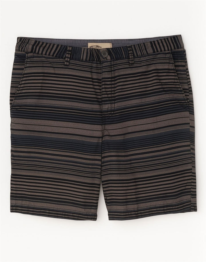 Pantaloni scurți casual pentru bărbați Vans W34, bumbac cu dungi albastre mari