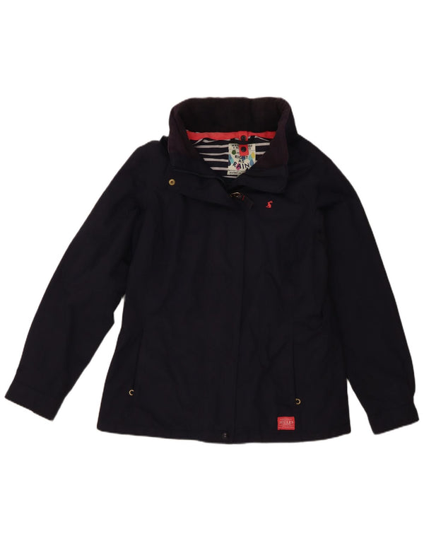 Jachetă de ploaie Joules pentru femei UK 12 Medium Bleumarin Poliamidă