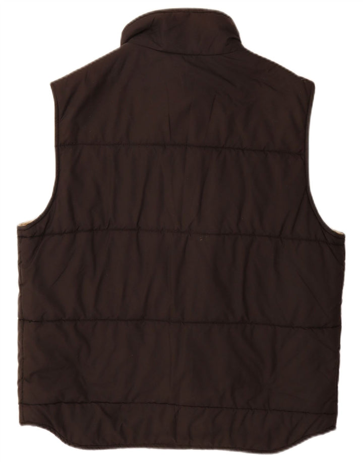 Gilet căptușit pentru bărbați Best Company UK 38 Medium Black