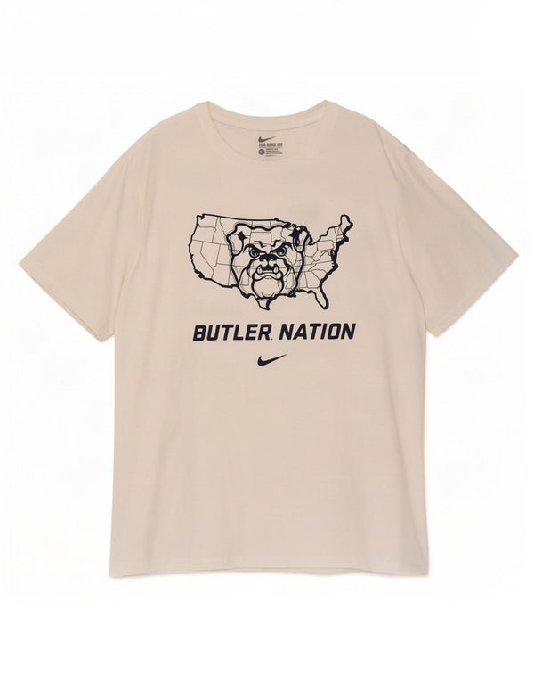 Tricou grafic Nike Butler Nation pentru bărbați Top XL alb