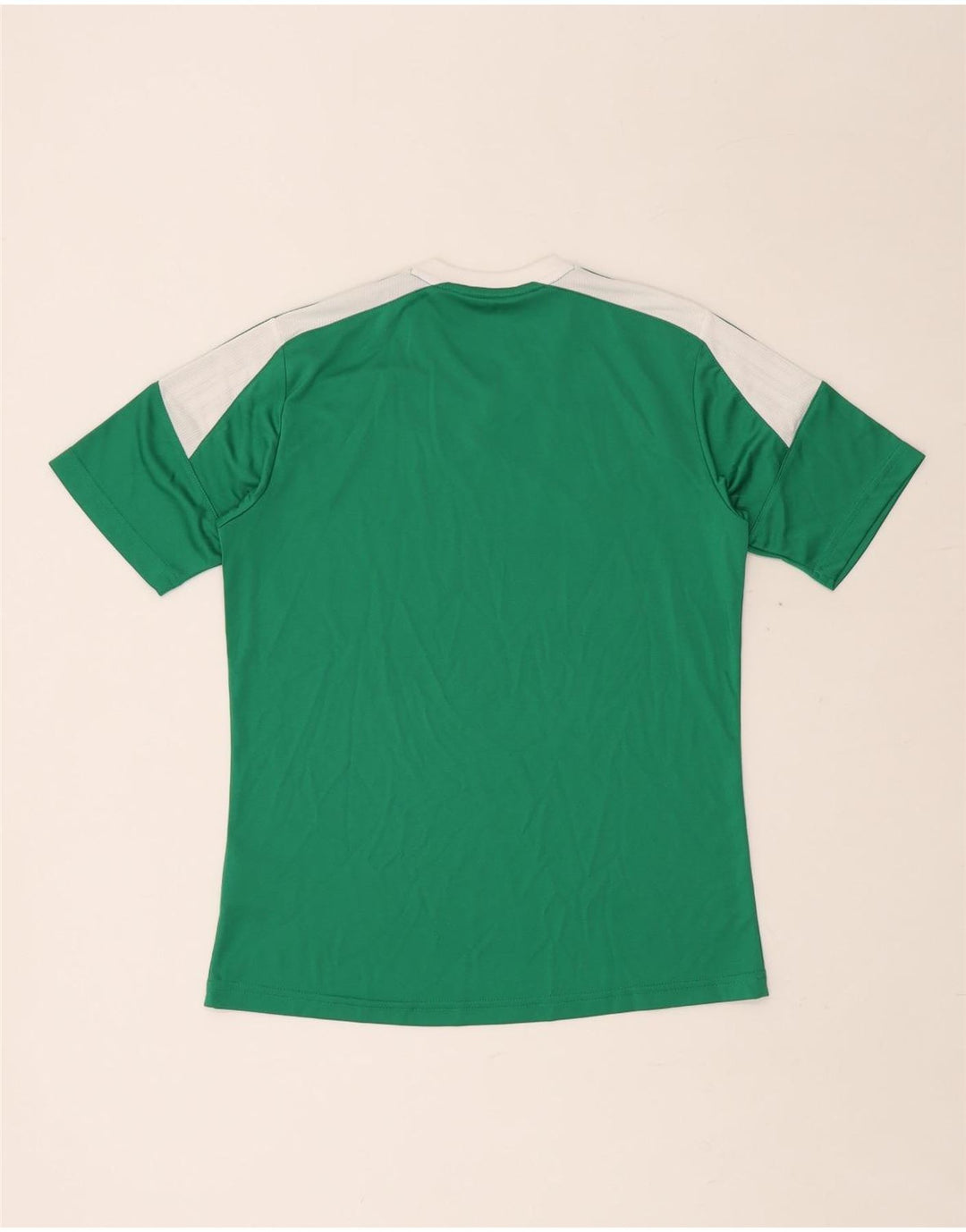 Tricou Climacool ADIDAS pentru băieți Top 13-14 ani XL Verde Colorblock