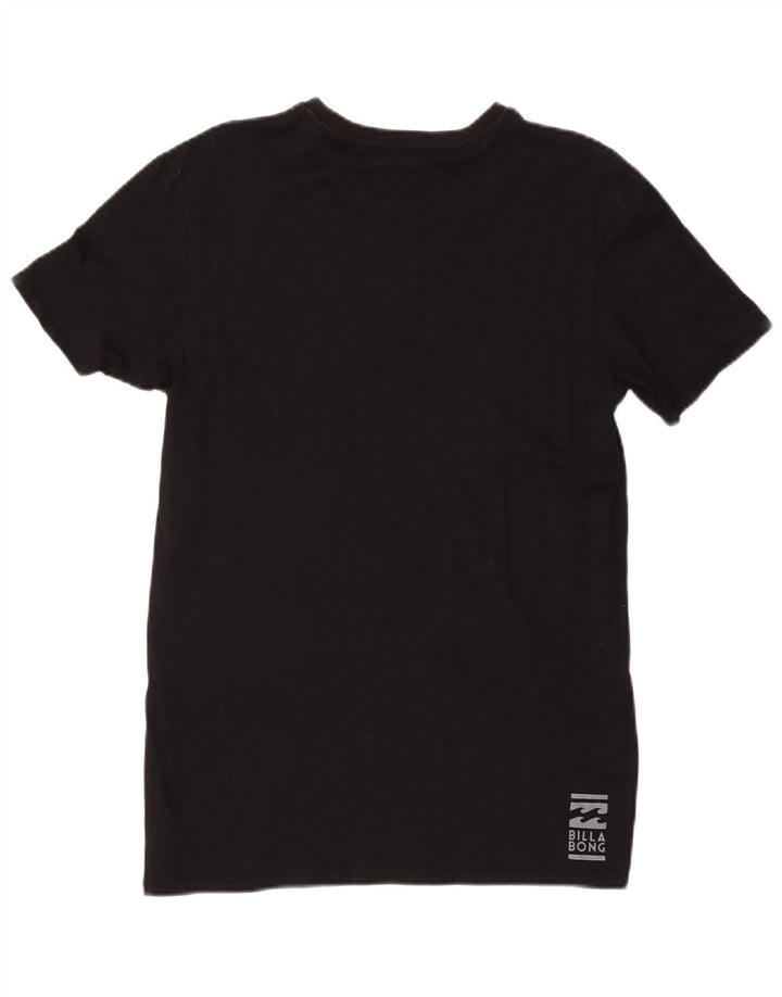BILLABONG Tricou grafic Slim Fit pentru bărbați Top, bumbac mediu negru