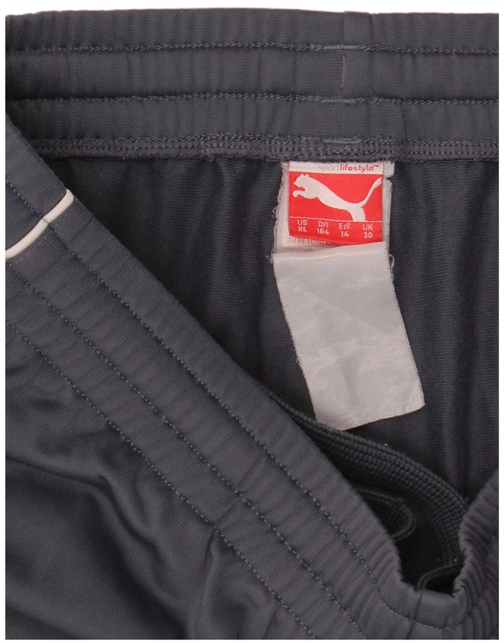 Pantaloni de trening Puma pentru baieti 13-14 ani gri