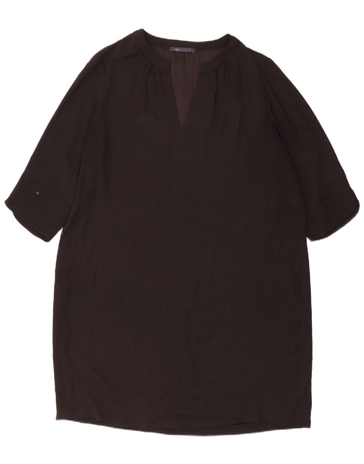 Rochie schimbătoare pentru femei Marks & Spencer cu mâneci 3/4 UK 20 2XL poliester negru