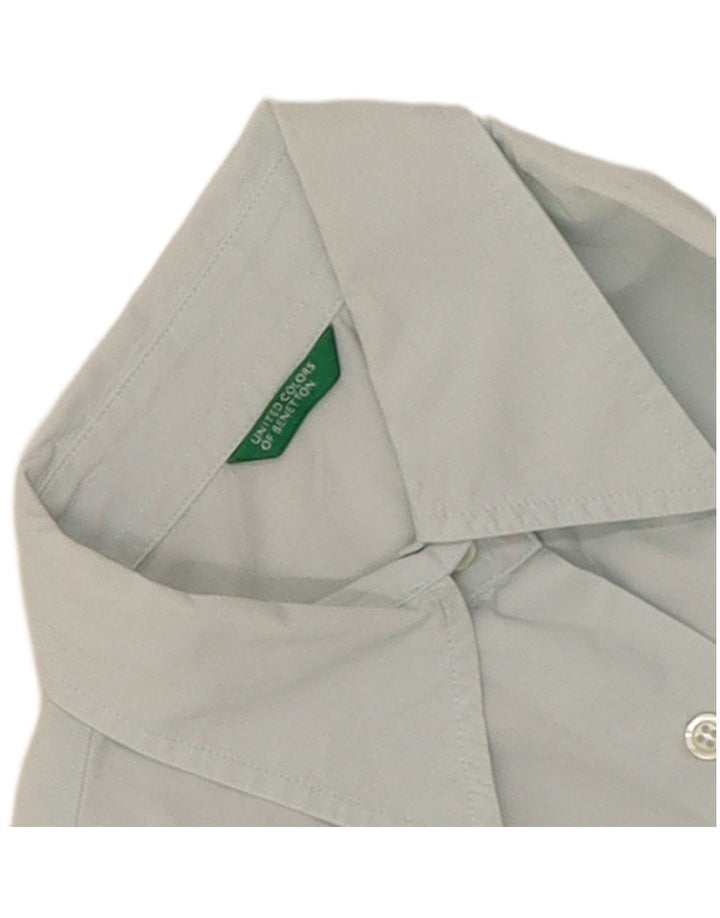 Cămașă Benetton pentru femei UK 12 Medium Blue