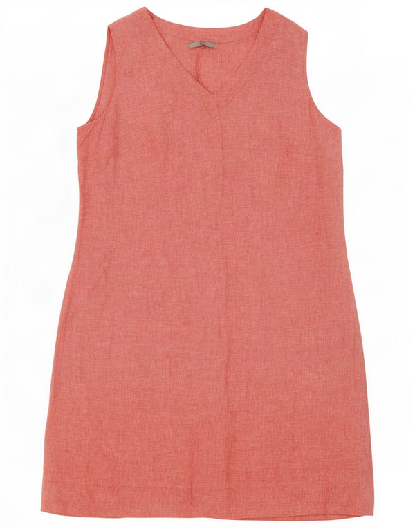 Tu Clothing Rochie A-Line fără mâneci pentru femei UK 20 2XL Pink Linen