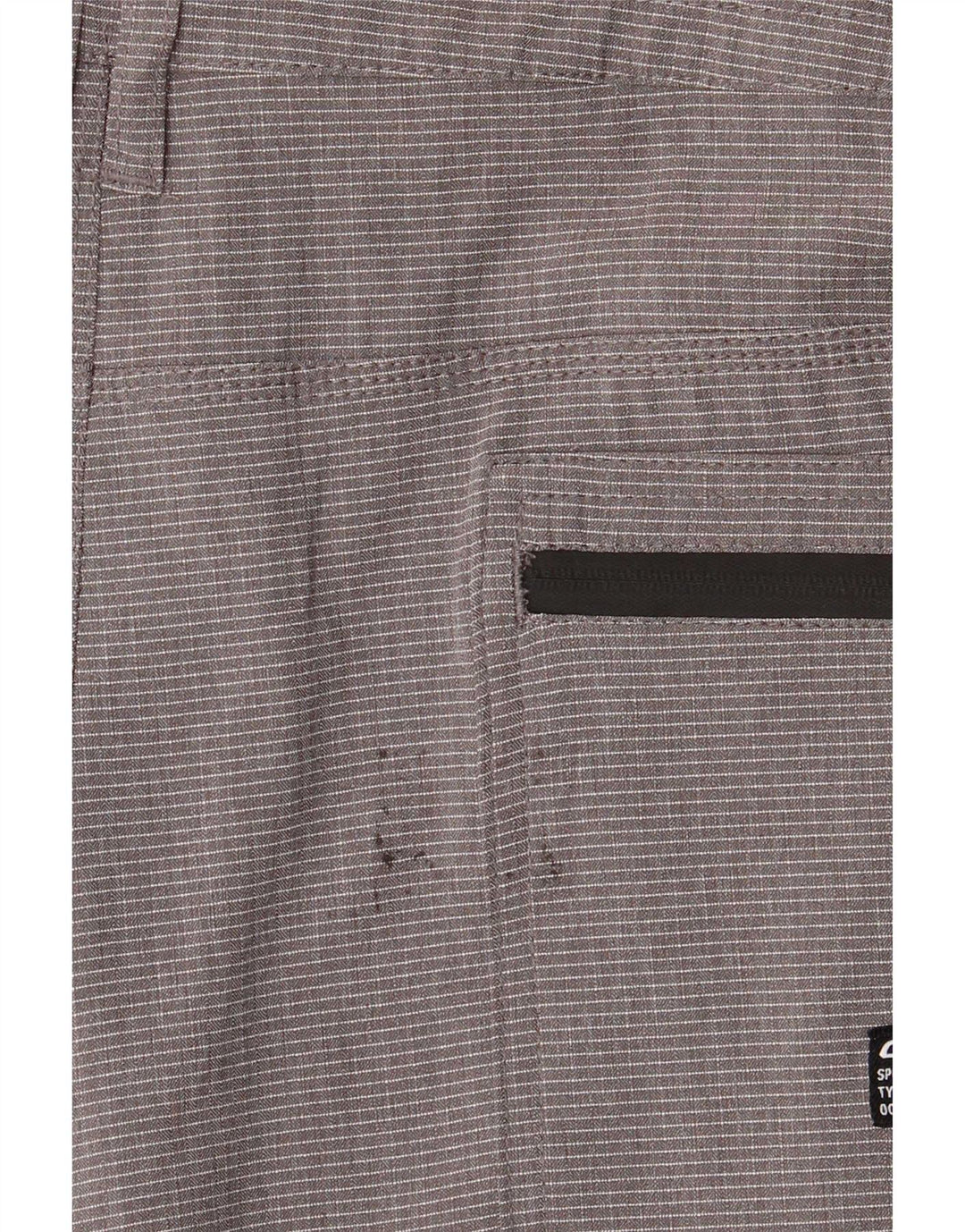 Pantaloni scurți cargo O'Neill pentru bărbați W38 XL poliester cu dungi gri