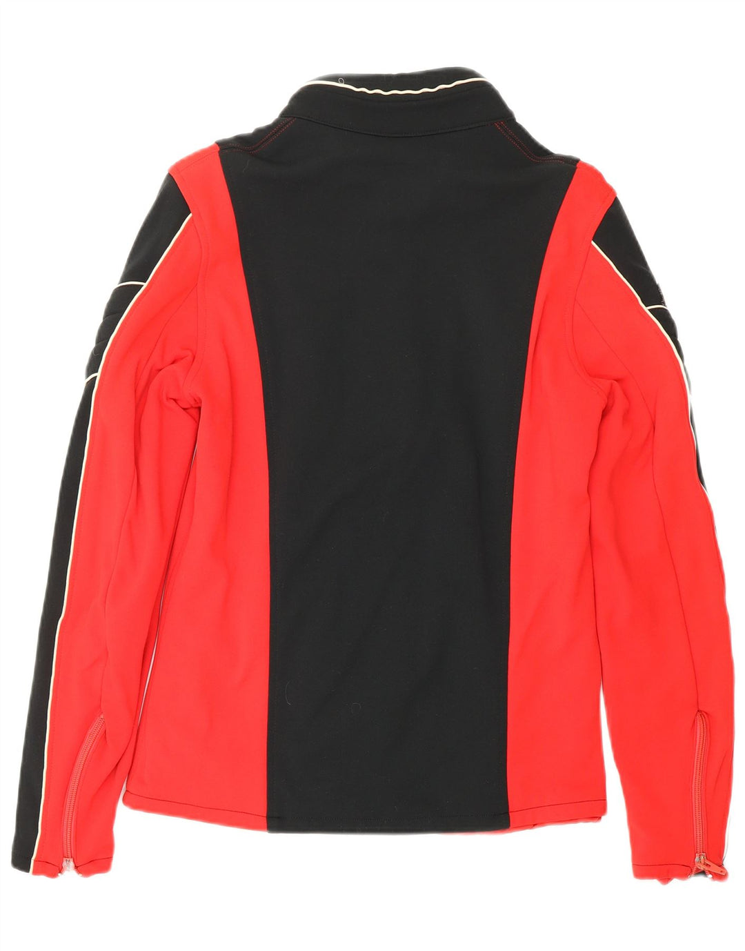 Jachetă de trening pentru bărbați VINTAGE EU 50 Medium Red Colorblock Retro