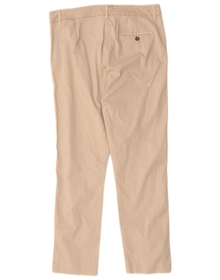 Pantaloni chino pentru femei Marks & Spencer UK 14 Medium W30 L27 Bej Bumbac