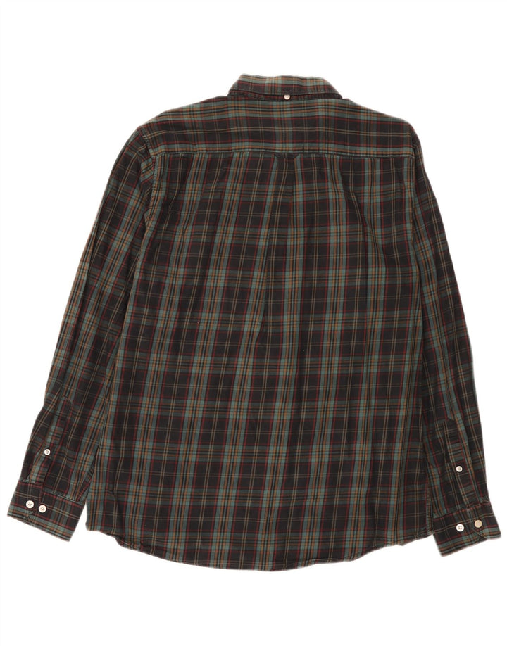 Cămașă de flanel pentru bărbați Gant, cu ajustare normală, mărimea 42/43 17 2XL, multicoloră