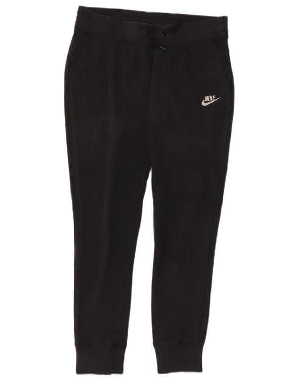 Pantaloni de trening Nike pentru femei Joggeri UK 14 Bumbac mediu negru