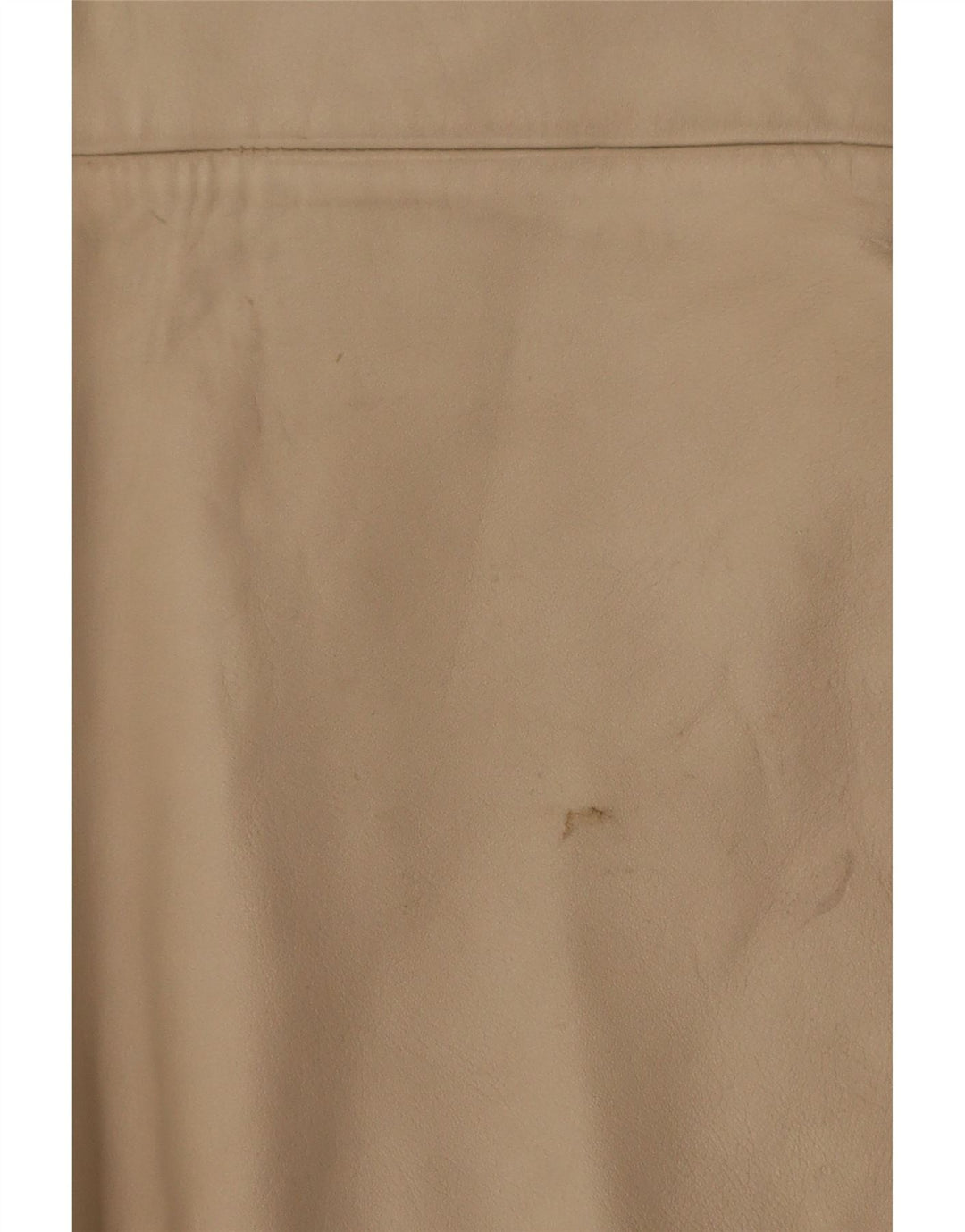 Gilet de damă vintage din piele IT 38 XS bej