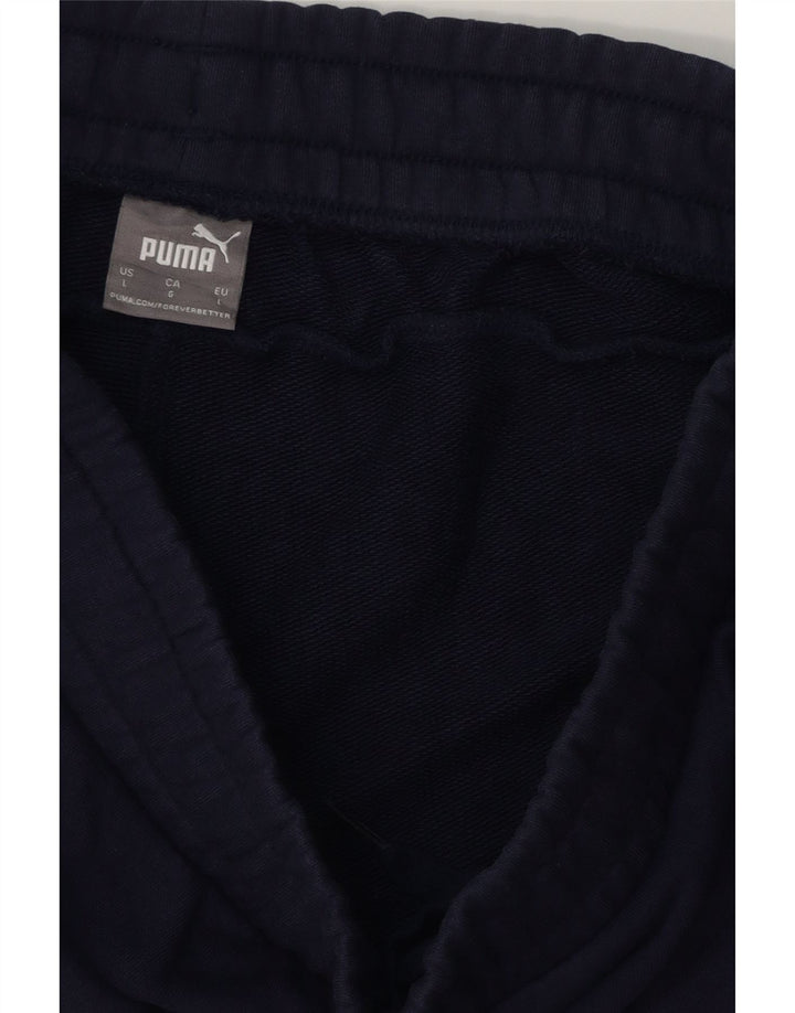 Pantaloni scurți sport grafic PUMA pentru bărbați, mari bleumarin