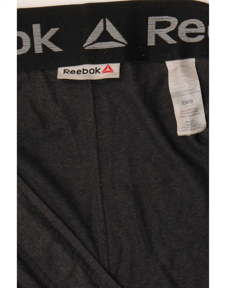 Pantaloni scurți sport Reebok pentru bărbați, poliester, gri mediu