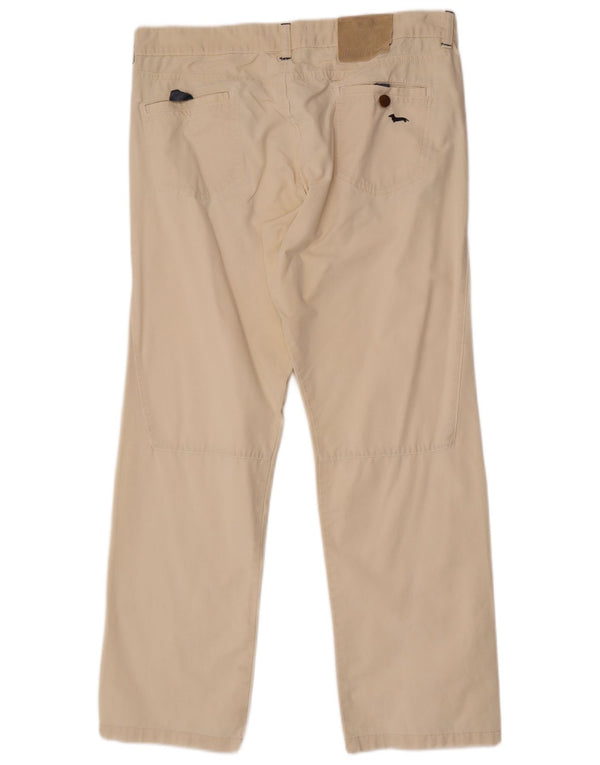 Pantaloni casual drepti pentru bărbați Harmont & Blaine IT 54 2XL W36 L30 Alb