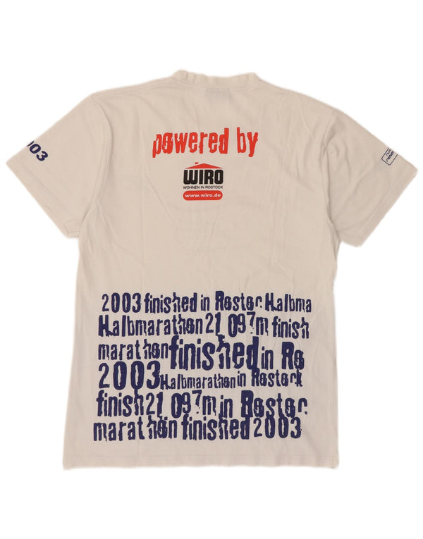 Tricou grafic pentru bărbați Reebok Top Medium White Bumbac