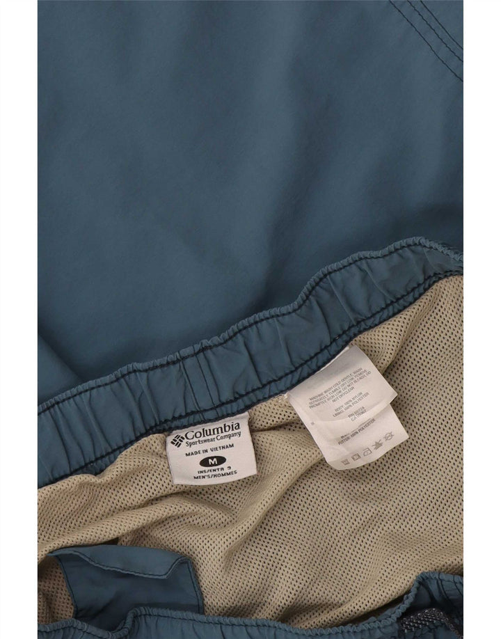 Pantaloni scurți cargo Columbia pentru bărbați, medii W36, nailon albastru