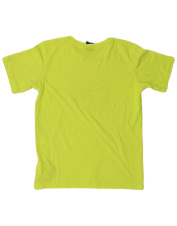 Tricou grafic Champion pentru băieți Top 13-14 ani XL bumbac verde