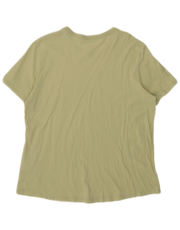 Nike Mens Graphic T-Shirt Top Large Green Cotton