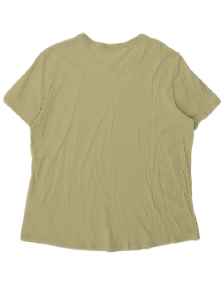 Tricou grafic Nike pentru bărbați Top mare din bumbac verde