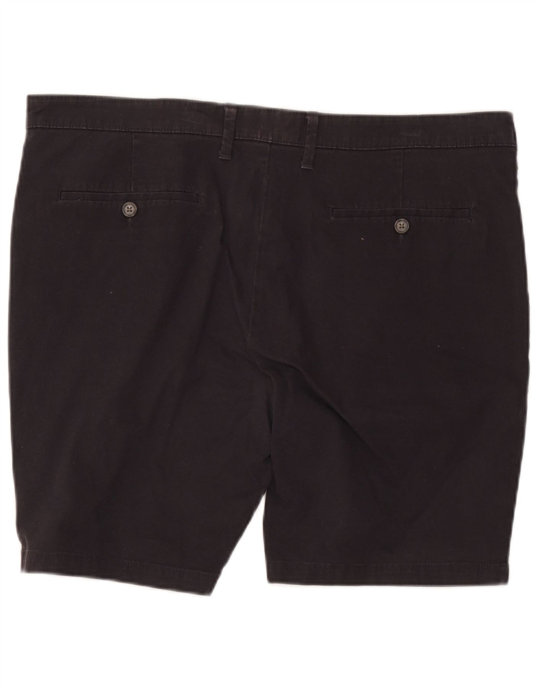 Pantaloni scurți chino pentru bărbați Marks & Spencer W40 XL, bumbac negru