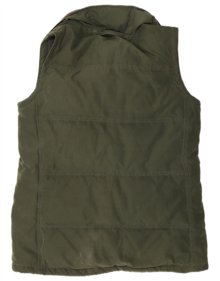 Gilet căptușit pentru femei Musto UK 12 Poliester verde mediu