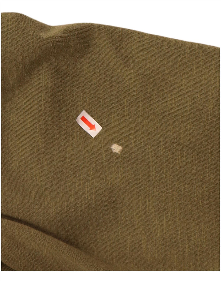 Pulover O'NEILL pentru bărbați Sherpa, cu fermoar, bumbac verde mediu