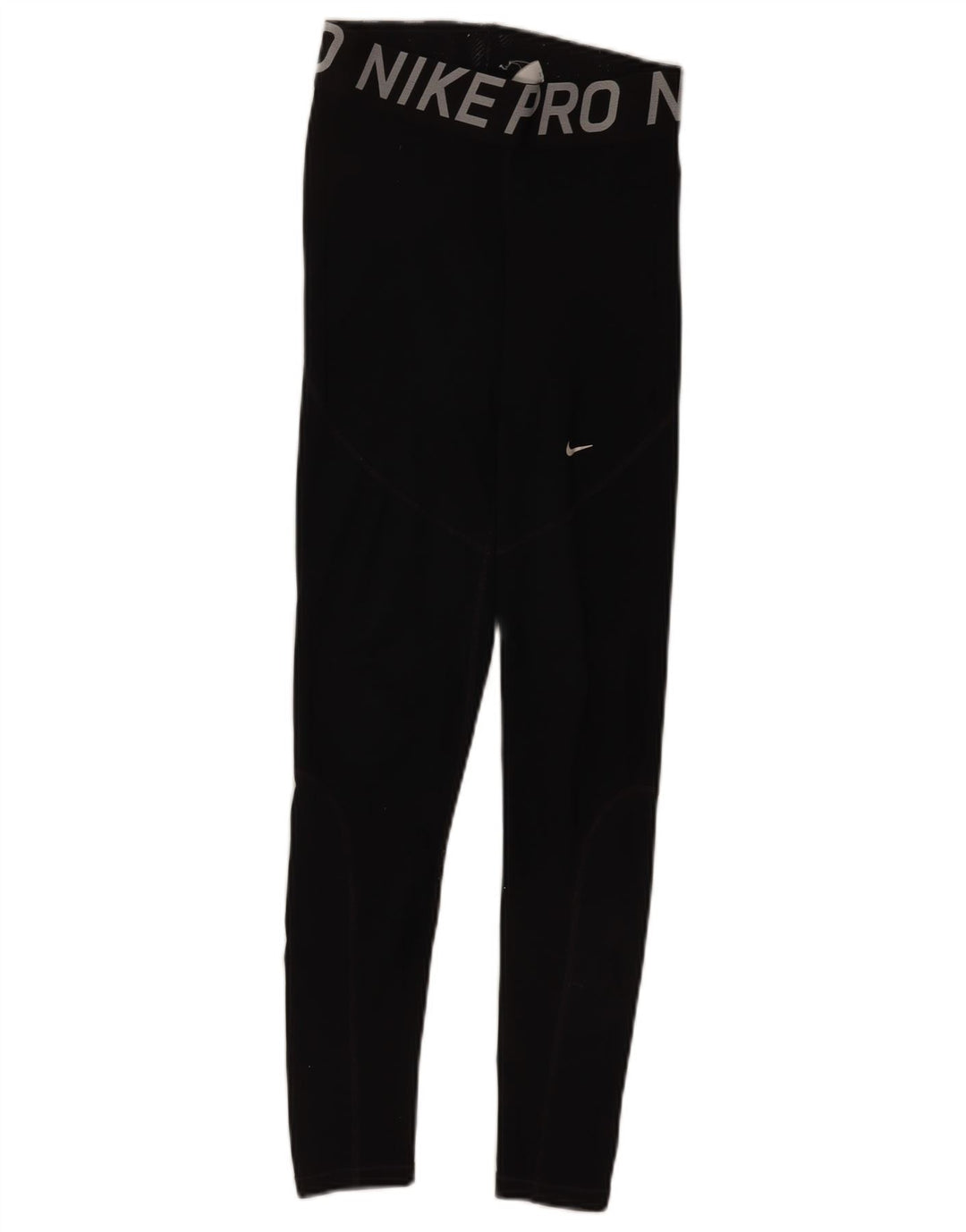 Leggings pentru femei Nike mici, negru, poliester