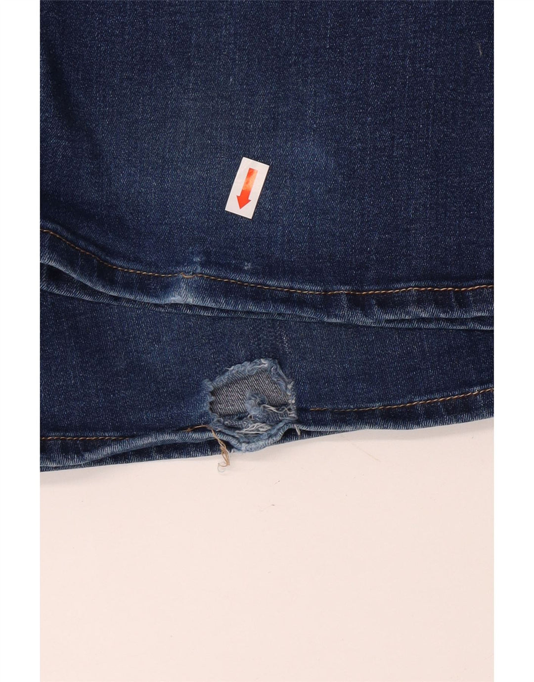 7 FOR ALL MANKIND Blugi evazați pentru femei L26 L35 Bumbac albastru