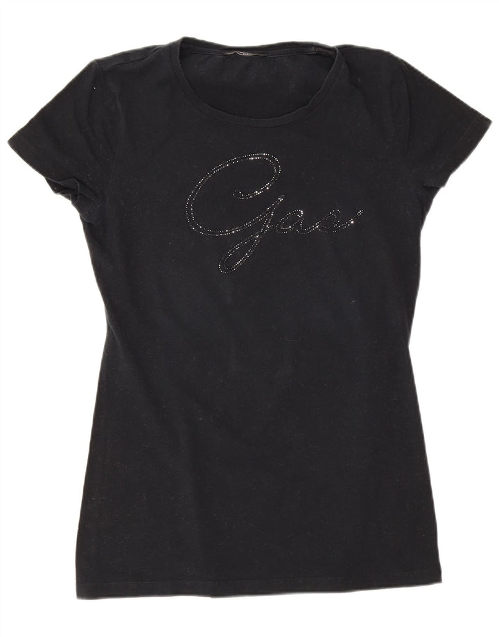 Tricou grafic pentru femei Gas UK 8 Small Black