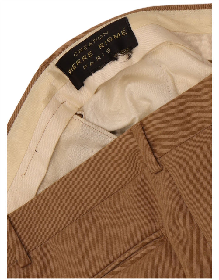 Pantaloni drepți pentru bărbați vintage W36 L30 bej