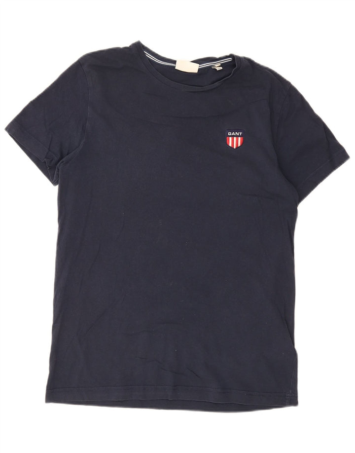 GANT Bărbați Tricou Top Mediu Bleumarin Bumbac