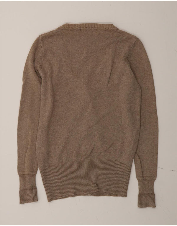 Pulover cardigan pentru femei Zara UK 16 mare bumbac gri