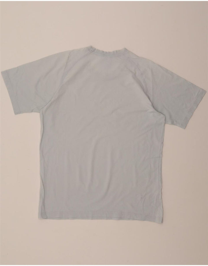 ADIDAS Mens Graphic T-Shirt Top Large Blue Vintage Adidas and Second-Hand Adidas from Messina Hembry 