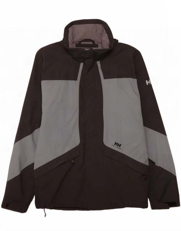 Jachetă de ploaie pentru bărbați Helly Hansen UK 38 Medium Black Colorblock Nylon