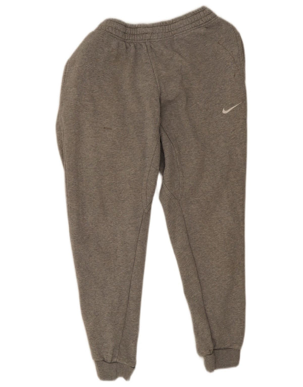 Pantaloni de trening pentru femei Nike Pantaloni de jogging UK 12, bumbac cu pete gri mediu