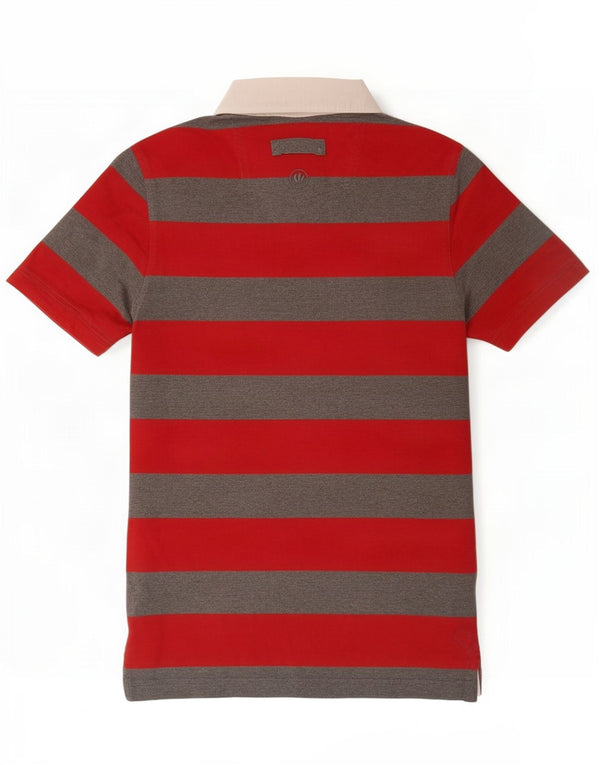 Tricou polo rugby pentru bărbați Fat Face XS bumbac cu dungi roșii