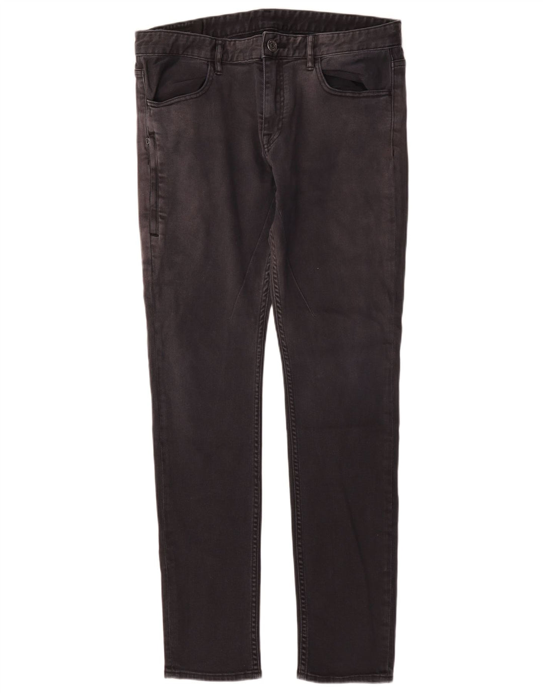 Blugi slim pentru bărbați Armani Exchange W34 L33 bumbac negru