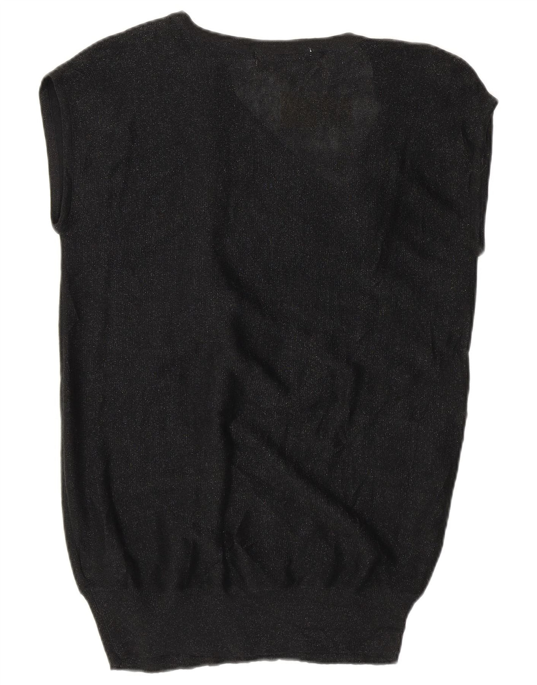 Bluză fără mâneci pentru femei Michael Kors UK 10 mic bumbac negru