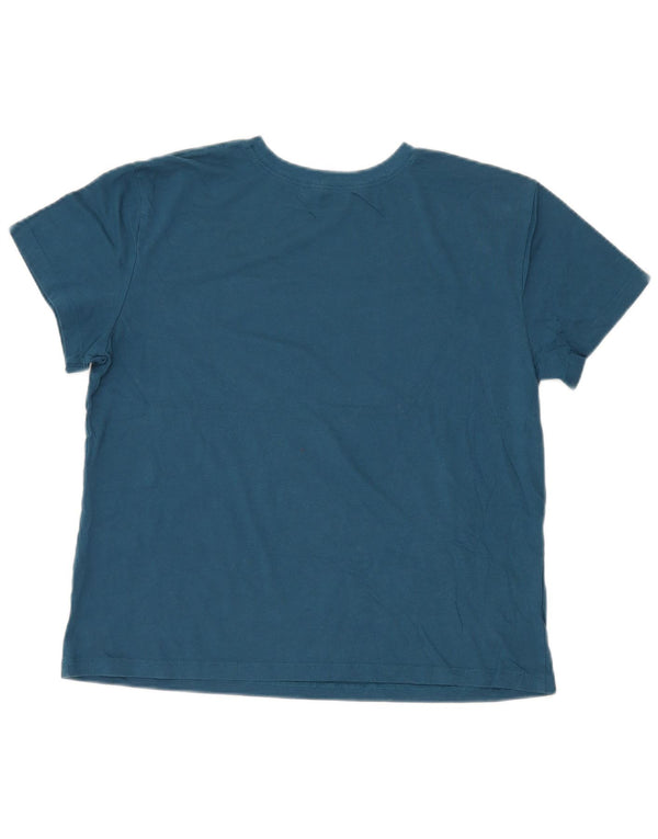 Tricou grafic Champion pentru femei Top UK 16 Large Blue