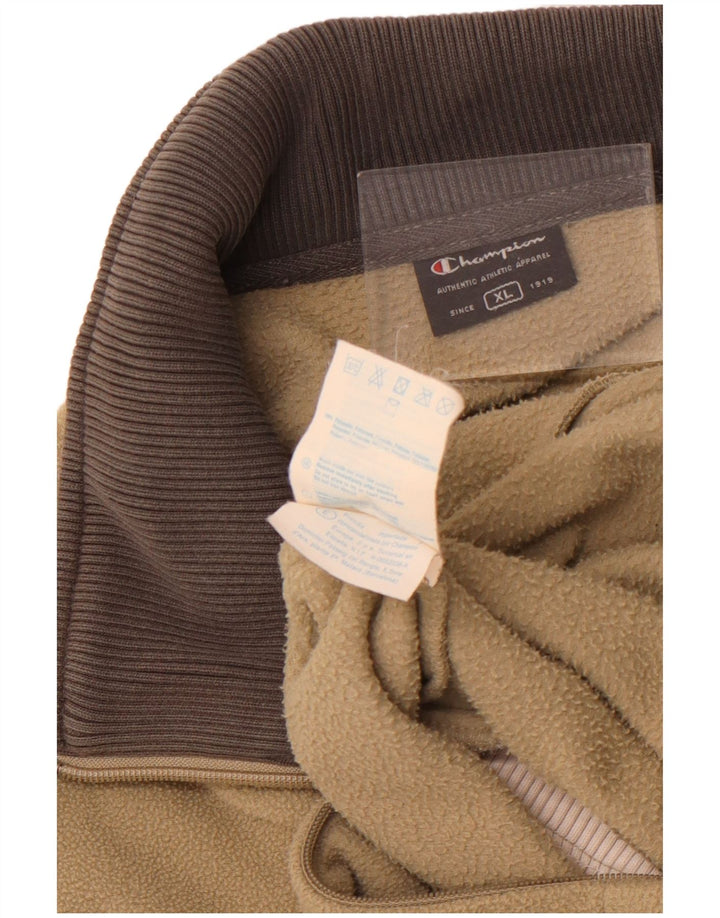 Jachetă fleece pentru femei Champion UK 18 XL Kaki Poliester color bloc