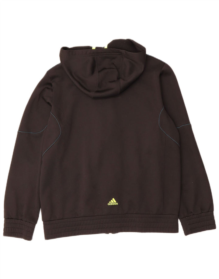 Adidas Predator Graphic Zip Hoodie Pulover 13-14 ani Poliester negru