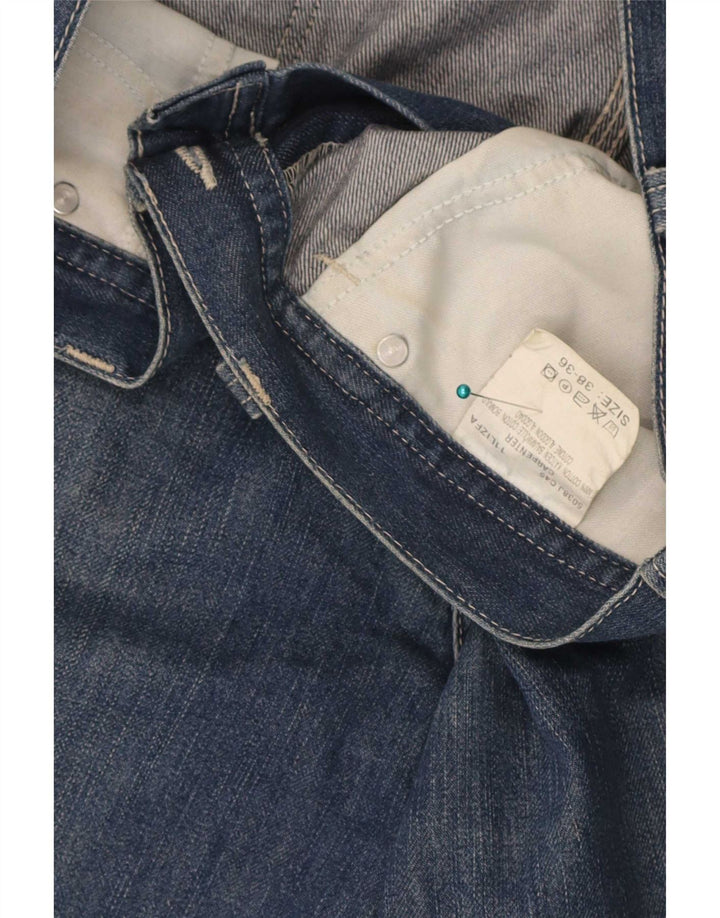 Pantaloni scurți din denim cargo pentru bărbați Lee W38 XL, bumbac albastru